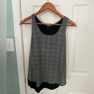 Black & White Banana Republic Top Size Small